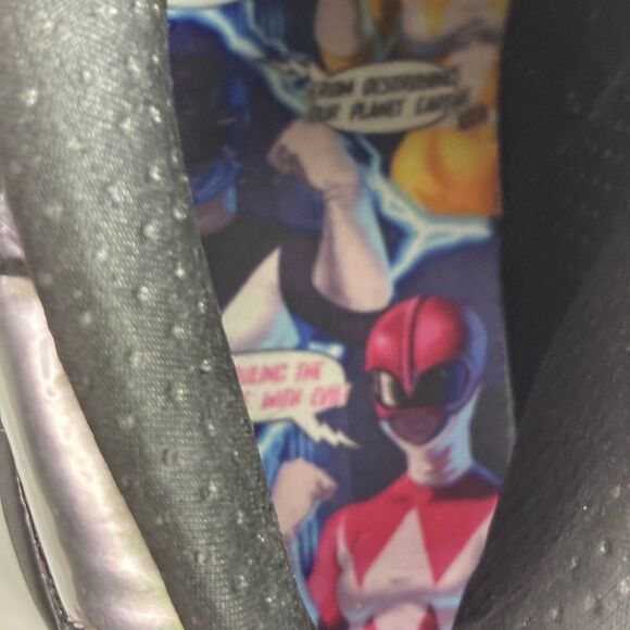 Reebok x Power Rangers Question Mid Shoes Size 7 Voltron Megazord Rare GY0590 - Picture 12 of 16